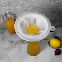 2 Set 5.9 Inch 304 Stainless Steel Kitchen Funnel with 200 Mesh Food Filter Strainer for Transferring Liquids, Oil