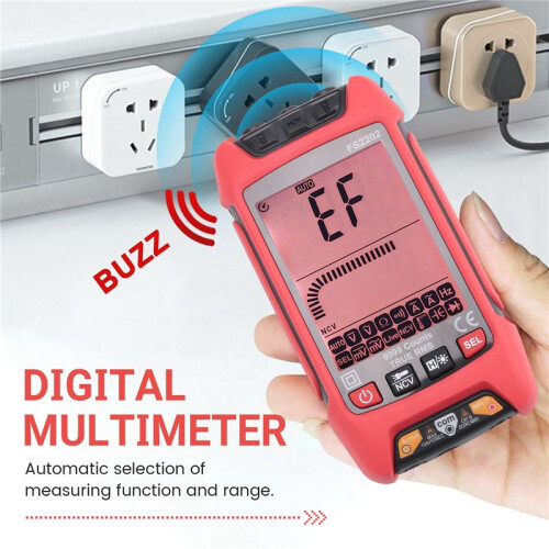 Digital Multimeter, 9999 Counts TRMS Auto-Ranging Voltmeter, Accurately Measures AC/ Amp Ohm Voltage Meter 1