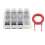 12 Key  Tester with Acrylic Base for  MX Mechanical Keyboard Mechanical Keyboard  with Key Puller 2