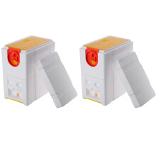 2X Honey Beehive Frames Beekeeping Box Bee Hive King Pollination Box Bee Mating Copulation Box Beekeeping Equipment