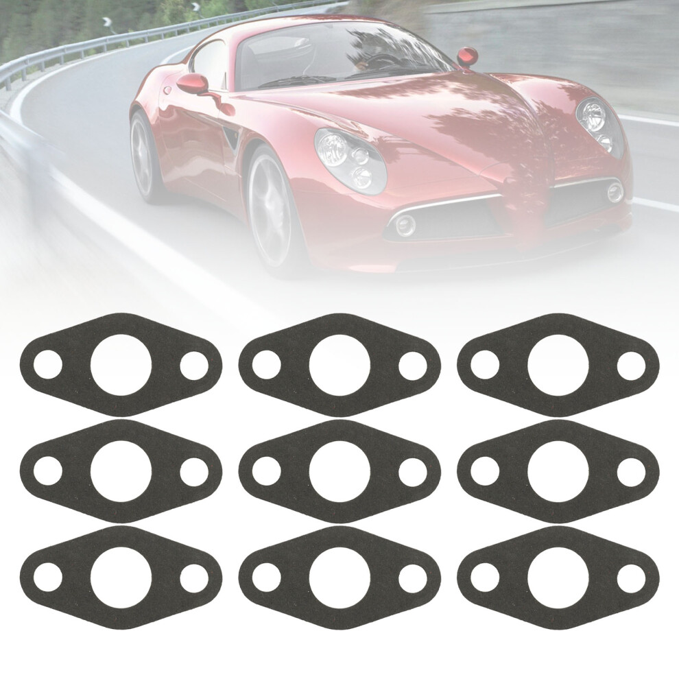 10 Pcs Turbo Oil Drain Gasket For T3 T4 Turbocharger High Toughness Paper 8441388327211