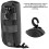 Shockproof Nylon Sunglasses Case, Portable Pouch 3