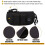 Shockproof Nylon Sunglasses Case, Portable Pouch 6