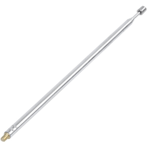 Telescopic Antennas 6 Pcs 43.5cm Length 4 Sections RC Remote Controls Silver 1