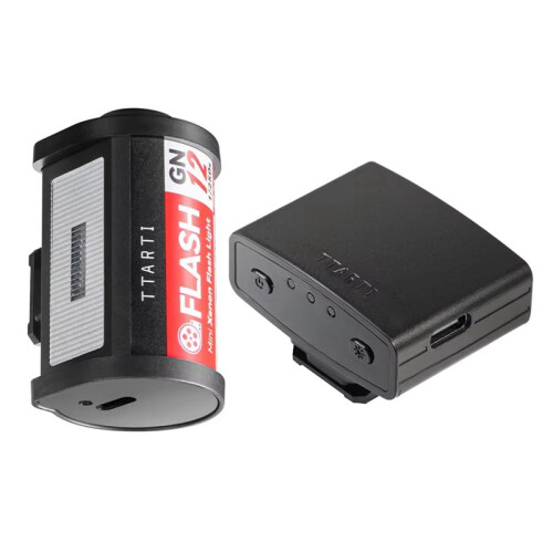 M01 Camera Flash+Wireless Trigger GN12 5600K 4-Adjustment Compatible with Hot Shoe for     Camera