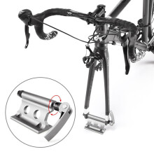 3X Bike Fork Mount Bicycle Truck Bed Roof Bike Rack Bike Fork Mount Block Truck Mount for MTB Road Bike Black