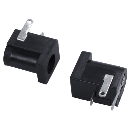 10 Pieces  5.5mmx2.1mm Power Jack Socket Female Panel Mount Connector