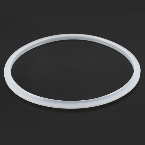 2X Seal Sealing Ring for Pressure Cookers 22 cm Inside Diameter, White 2