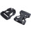 8Pcs Plastic Side Quick Release Buckles Clip for 25mm Webbing Band Black 4