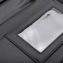 2X Vegan Leather Folder Zippered Closure Portfolio for Business /Table and Card Interview Resume Binder