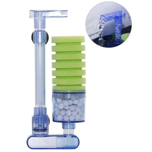 2X Aquarium Filter,Ultra Quiet Aquarium Biochemical Sponge Filter 1