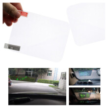 2X   Display HUD Film Protective Reflective Screen Transparent 15x13cm