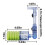 2X Aquarium Filter,Ultra Quiet Aquarium Biochemical Sponge Filter 4
