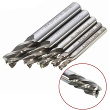 10Pcs Straight Shank End Mill Cutter 4 Flute Hss Drill Bit 4/6/8/10/12mm for Cnc Milling Tool
