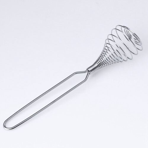 2X Spring Coil Wire Whisk Hand Mixer Blender Egg Beater Stainless Steel Tool 2