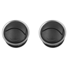 2X Car Center Console Luftuttag Luftkonditionering Sidoluftuttag för Vitara 2016-2021 73630-56P00