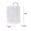 2X White  Roller Travel Suitcase Candy Box Personality  Wedding Candy Box 1