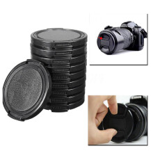 Universal 20Pcs 49mm Zentrum Pinch Front Objektivdeckel für DSLR-Kamera