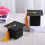 50Pcs DIY Paper Graduation Cap Shaped Gift Box Sugar Chocolate Box Black 3