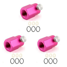 3X CO2 Refill Adapter Connector Kit for Soda Maker CO2 Cylinder Thread CGA320 CO2 Tank Connector Adapter Replacement