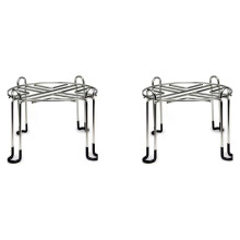 2X Support pour Filtre à Eau en Acier Inoxydable Support de Comptoir Haut Support pour Filtre à Eau Haut Support en Acier Inoxydable Antidérapant A