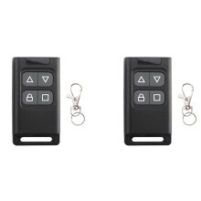 2X Télécommande Sans Fil RF 433 MHz pour Ouvre-Porte de Garage Électrique, Télécommande Automatique, Duplicateur, Clonage, Émetteur