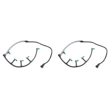 2X BB3Q-9K022-BH Fuel Retun Tank Hose Pipe Injector Hose for Ranger BT-50 II Pickup 3.2 2011-