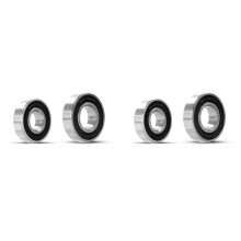 4 STÜCKE Hochgeschwindigkeits-Präzisionslager für M365 Pro 1S Pro 2 Alle Elektroroller Hinterradnaben-Kugellager 6001RS / 6002RS