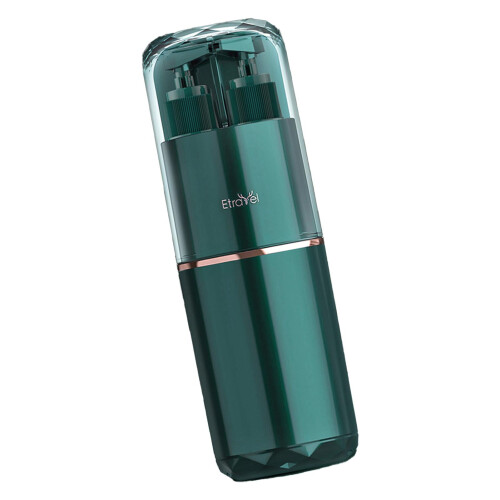 5PCS Green Travel Toothbrush Case, Multi-Functional, Portable Storage