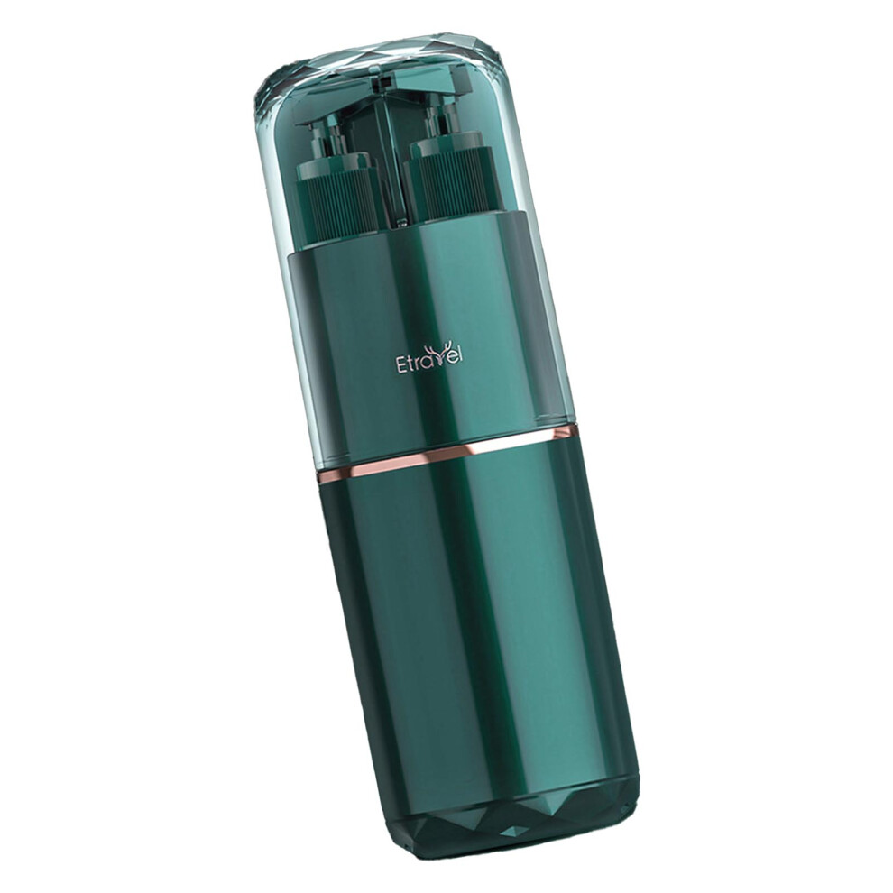 Green 5Pcs Travel Toothbrush Case, Multi-Functional, Portable Storage