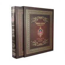 Groot fotoalbum met insteekvak voor memo's, geschikt voor 500 foto's van 6x4 inch, een duurzame organizer voor herinneringen.