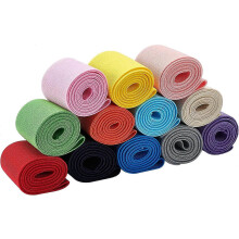 13 Yards 2 Inch Wide Flat Elastic Bands, 12 Colors Sewing Elastic Ribbon for Dress Skirt Waistband, Wig Bands, Halloween Christmas Decor