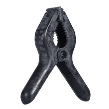 Andoer 6 piezas de pinzas de plástico de ajuste firme universales para soporte de fondo de papel fotográfico de estudio