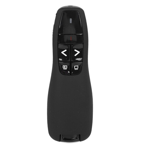 Wireless Presentation Clicker Remote Control PPT Pointer Presenter for Computer Laptop with Laser Pointer Plug and Play