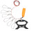 5m Stainless Steel Fish Stringer Lock with Foam - 13cm Lock & Float 15