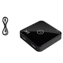 8K 60Hz -Compatible Switcher 2 Port Bi-Direction Transmission -CompatibleI 2.1 Bi-Directional Splitter