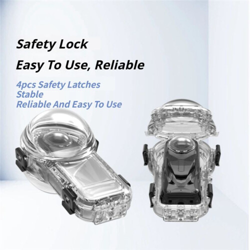 60M Invisible Dive Case for  X5 Waterproof Protective Case Support Underwater 60M Diving Shell Cam Accessories