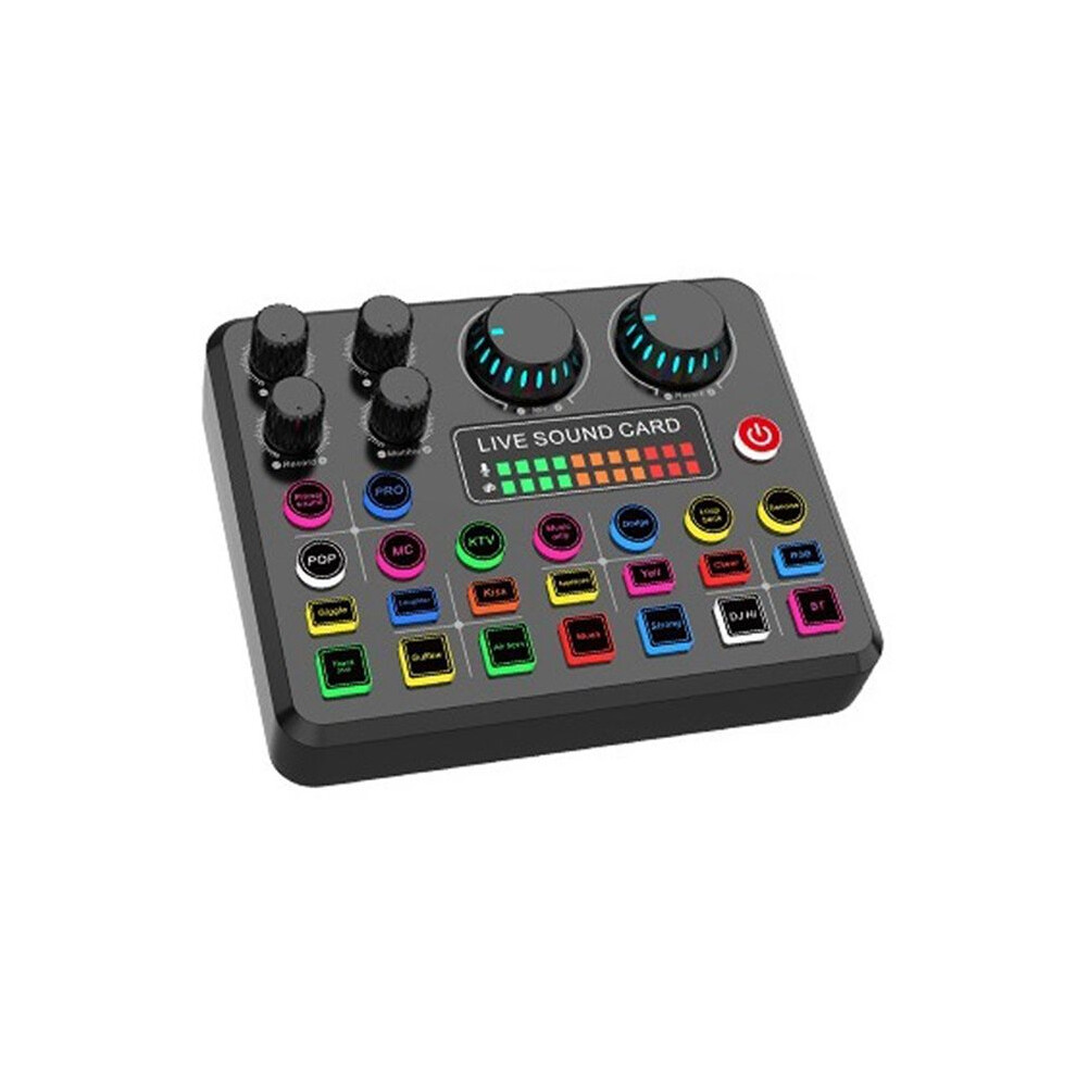 Live Sound Card Professional Gaming Sound Card Sound Mixer For Karaoke Broadcast Ktv Singing Live 4711226518311