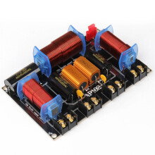 Divisor de Altavoces de 3 VíAs, 200-500 W, Divisor de Frecuencias Profesional, 45 Hz-23 KHz, para Escenarios de Cine en Casa, 3 Unidades