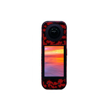 For  X5 PVC Sticker Body Frame Anti-Scratch Protective Film for  X5 Sports Camera Accessories Red
