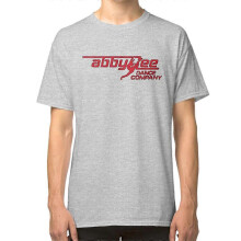 (S,grey)Abby-Lee Dance Company Logo T-Shirt Unisex Cotton Short Sleeve Dance Fan Apparel Comfortable Breathable Casual Top