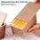 Baking Pullman Loaf Pan with Cover,Bread Pan with Lid,Nonstick Rectangle Corrugated Toast Box for Oven, Dough Cavity 10