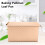 Baking Pullman Loaf Pan with Cover,Bread Pan with Lid,Nonstick Rectangle Corrugated Toast Box for Oven, Dough Cavity 3