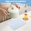 Large Silicone Pot Holder Square Thick Heat Insulation Pad Non-Slip Corrugated Kitchen Table Mat(Light ) 2