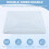Large Silicone Pot Holder Square Thick Heat Insulation Pad Non-Slip Corrugated Kitchen Table Mat(Light ) 3