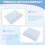 Large Silicone Pot Holder Square Thick Heat Insulation Pad Non-Slip Corrugated Kitchen Table Mat(Light ) 5