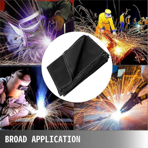 (8 x 10 FT, Yellow) Lightweight Welding Fire Blanket 2