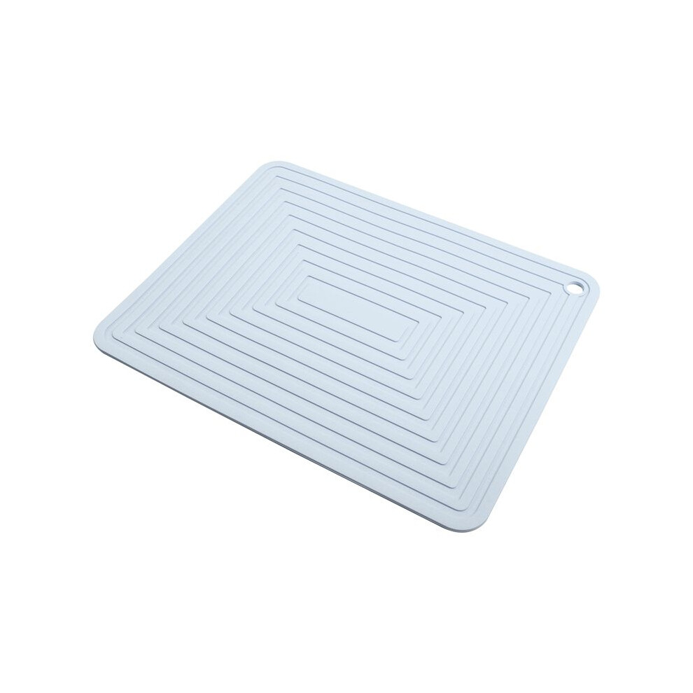 Large Silicone Pot Holder Square Thick Heat Insulation Pad Non-Slip Corrugated Kitchen Table Mat( ) Light 4711324475813