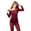 (Wine Red) Thermal Winter Wear Set 2Pcs 2
