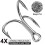 (4) 4X Strong Treble Hooks 10pcs - Saltwater/Freshwater 6